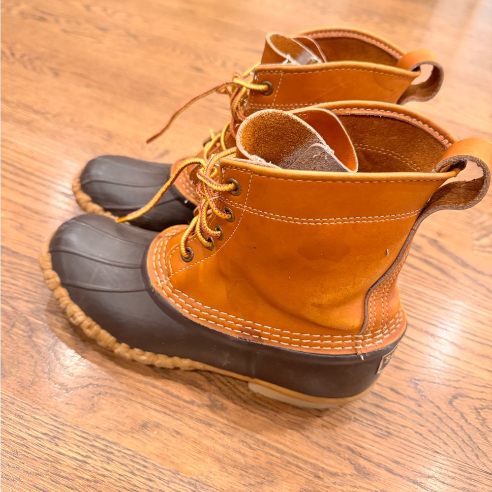 LL Bean Duck Boots - Women size 8.5/ Men size 7